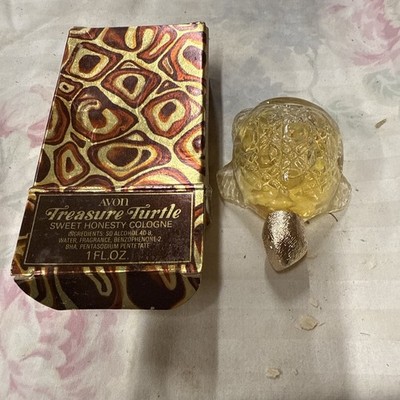 Avon Treasure Turtle Suite, Honesty, Cologne, One Fluid Ounce Nib