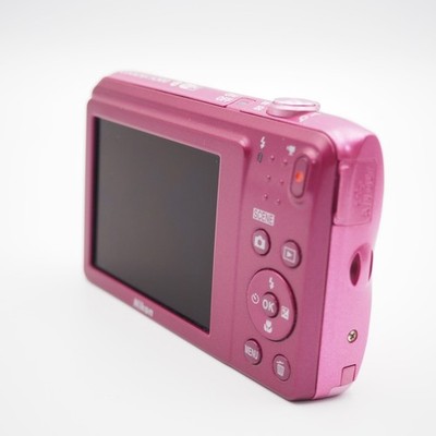 Mint] Nikon COOLPIX A300 Pink 20.0MP Digital Camera w/Battery
