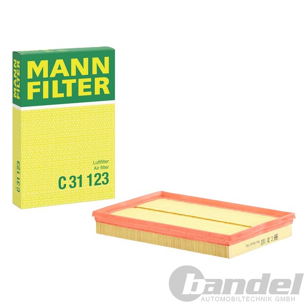 Mann-Filter Luftfilter Filtereinsatz Passend FüR MERCEDES-BENZ SLS | C 31 123-image