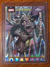 2026 Topps Chrome Marvel Comics #117 Evangeline Whedon RayWave Refractor