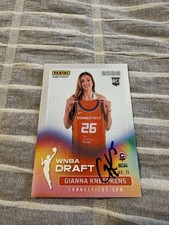 GIANNA KNEEPKENS SIGNED 2026 PANINI INSTANT WNBA DRAFT AUTOGRAPH CONNECTICUT SUN