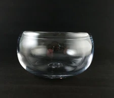 Simon Pearce Small Clear Glass Serving Bowl