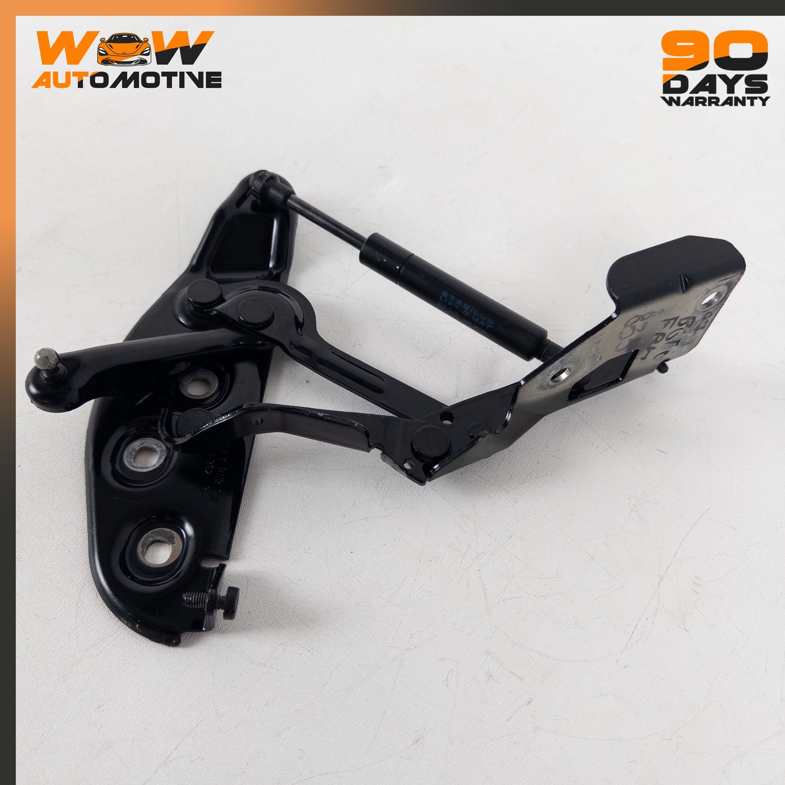 04-13 BENTLEY CONTINENTAL GTC GT FLYING SPUR FRONT RIGHT LEFT HOOD HINGE SET OEM