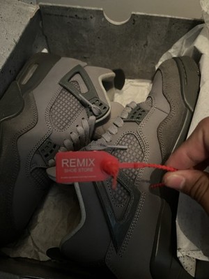 Jordan Air Jordan 4 Retro SE Wet Cement Smoke Grey Men's Sneaker FQ7928-001
