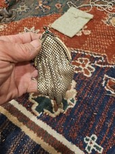 German Silver Mesh Handbag