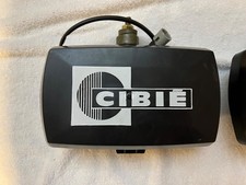 Cibie 175 Cesar Rare Black Cases Covers Driving Beam Lamp H2 Bulb Nice