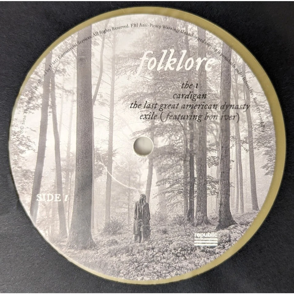 Taylor Swift - Folklore (Vinyl 2LP - 2020 - US - Reissue) - Bild 4 von 4