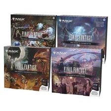 Magic The Gathering: Final Fantasy Scene Box Bundle Set of 4 BRAND NEW, SEALED