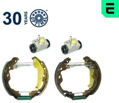 OPTIMAL OP-BSK00066 Bremsbackensatz 4 Bremsbacken Trommelbremse für Toyota 