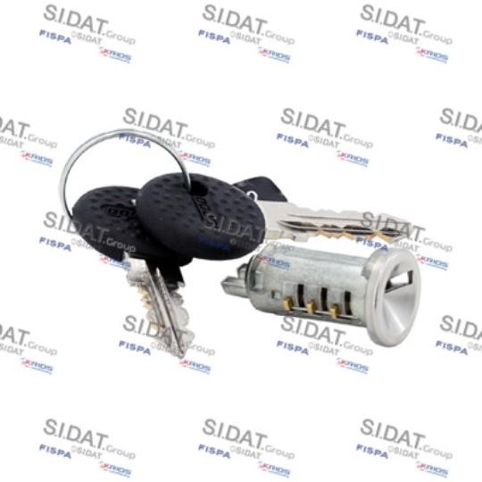 Cilindro serratura 60069 FISPA per CITROËN FIAT LANCIA