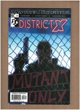 District X #3 Marvel Comics 2004 BISHOP David Hine VF+ 8.5