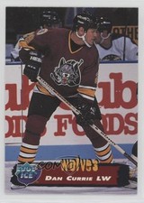 1995-96 Collector's Edge Ice Dan Currie #105 b8c