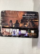 Vankyo Portable Projector Screen Size 120 Inches