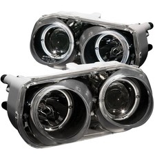 Anzo Usa 121003 Projector Headlight Set Whalo Fits 1994-1997 Acura Integra