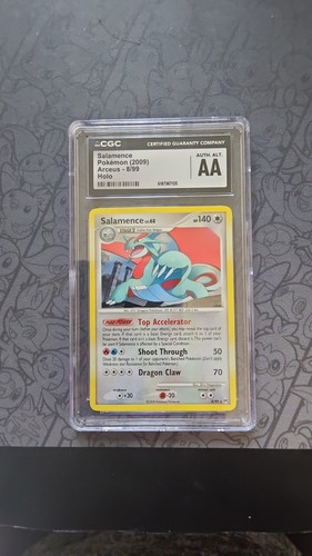Pokemon: Salamence #8/99 Arceus 2009 Holo Rare Vintage - CGC AA - A173