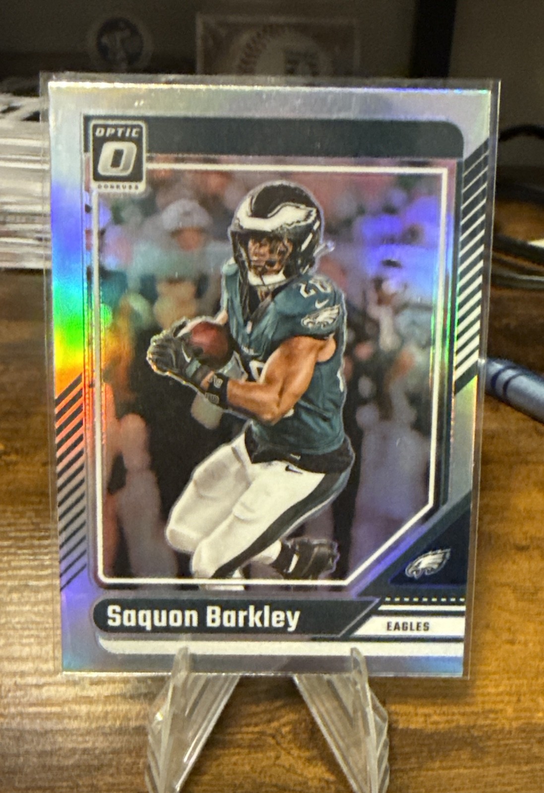 2024 Panini Donruss Optic - Saquon Barkley #159 Holo Prizm