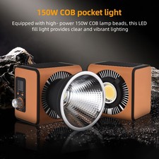 Portable LED Video Light With 150W COB Lamp Beads For Indoor Photography NLSY