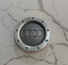1997-2011 Audi Wheel Center Caps For A4 A6 S6 A8 Tt 8d0601165k Gray Chrome Used
