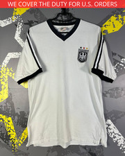 Germany Jersey Reissue Home football Soccer shirt 1970 Score Draw Men sz L ig93
