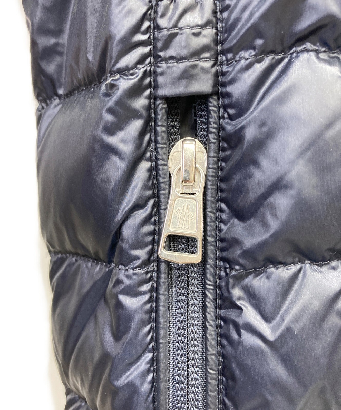 MONCLER/"CARDIGAN TRICOT" Knit-trimmed Down Jacket/ Navy/ Size: ? thumbnail 9