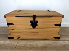 STORAGE CHEST Corona Pine Coffee Table Blanket Box Linen Store FREE DELIVERY