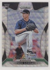 2019 Panini Prizm Tier II Blue Wave Prizm 3/60 Stephen Gonsalves #104 11pj