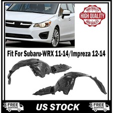 Set Of 2 Fender Liner For Subaru Impreza 2011-2014 Front Lh Rh Inner Wrx Sti Set Of 2 Fender Liner For Subaru Impreza 2011-2014 Front Lh Rh Inner Wrx Sti