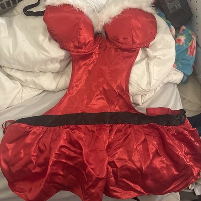 Passion Forever Brand Sexy Mrs Santa Apron Lingerie