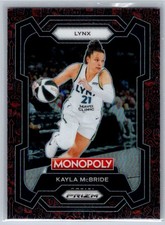 2024 Panini Prizm Monopoly WNBA Kayla McBride Classic Icons Red Prizm #61