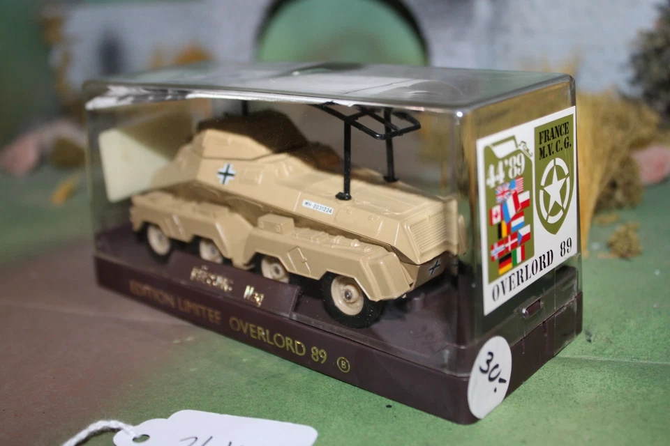 SOLIDO BUSSING NAG SDKFZ 232 OVERLORD 89 LTD ED VINTAGE FRENCH DIECAST 1:50 NIB - Image 2 of 4
