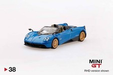 MINI GT Pagani Huayra Roadster Blue Francia # 38 ~ 1/64