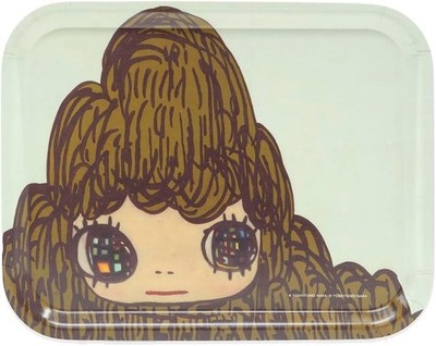 Yoshitomo Nara Girly Mountain Art Tray Yama Shojo Rare Official Japan New
