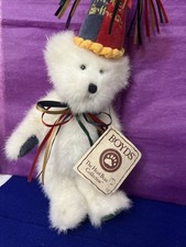 Boyds Head Bean Collection Birthday Bear- 11 inch. Tags on item.