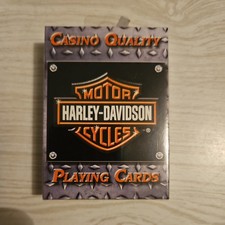 Vintage Harley Davidson Motorcycles Playing Cards Casino Quality 2004 Brand NEW