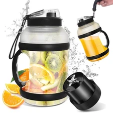 Portable Blender for Shakes and Smoothies 64oz Rechargeable Bottle Blender po...