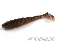 "Keitech Fat Swing Impact In 5.8\" - Farbe Green Pumpkin Fire"