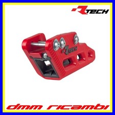 Cruna scorri catena RTECH R2.0 WORX HONDA CR 125 250 R 2007 2T. guida rosso