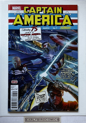 Captain America Stand Off #7 Alex Ross Marvel Comics 1st print (2016)