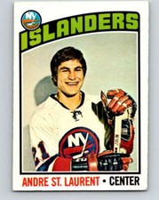 (HCW) 1976-77 O-Pee-Chee #29 Andre St. Laurent  New York Islanders V11954