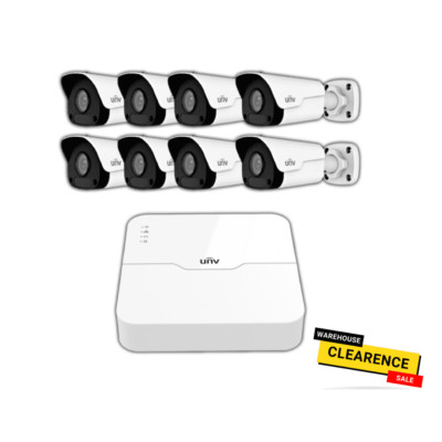 8 KANAL NVR POE FULL HD 1080P KOMPLETTSET MIT 8X2MP FULL HD POE BULLET KAMERA