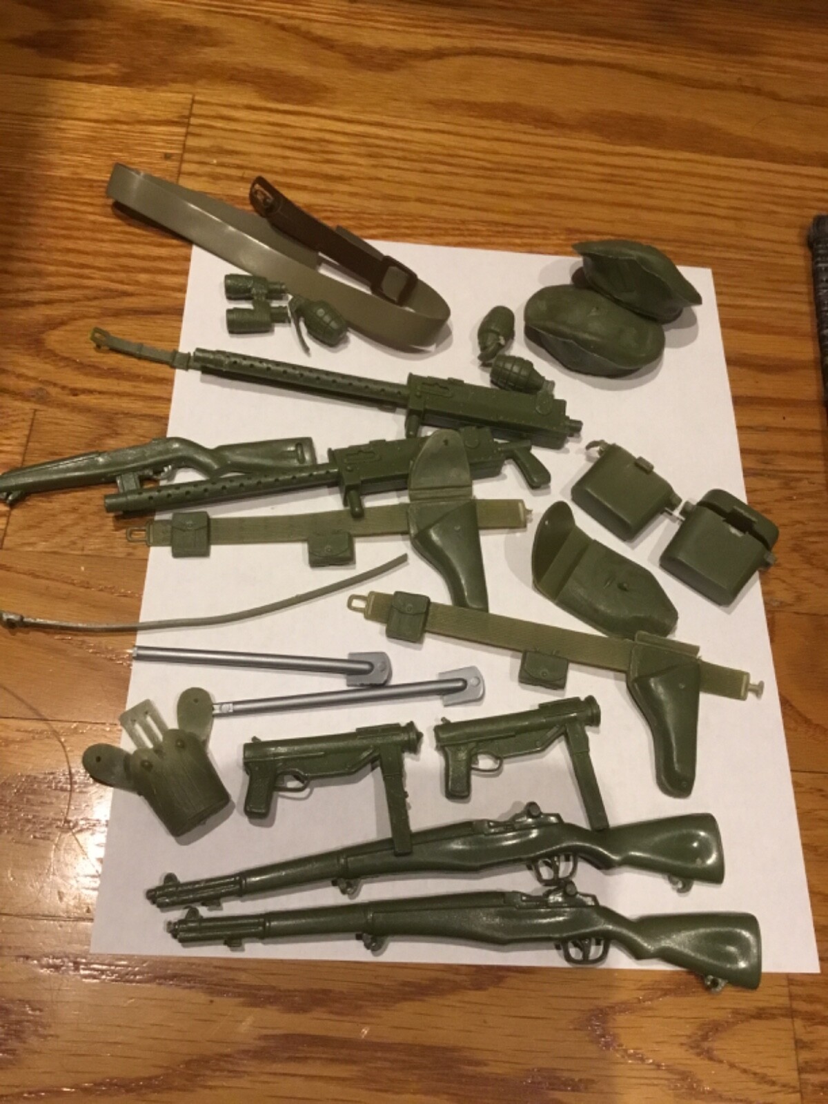 1:6 scale weapons accys 1960's Marx Stony 