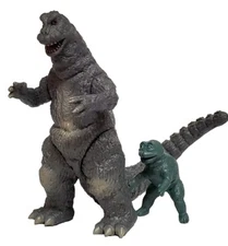 Y-MSF YMSF Gray Godzilla (1967) 6 inch figure & Infant Miniya figure
