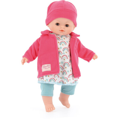 Poupée ancenne: Beau Nouveau-Né de Pettcolln 40 cm yeux fxes