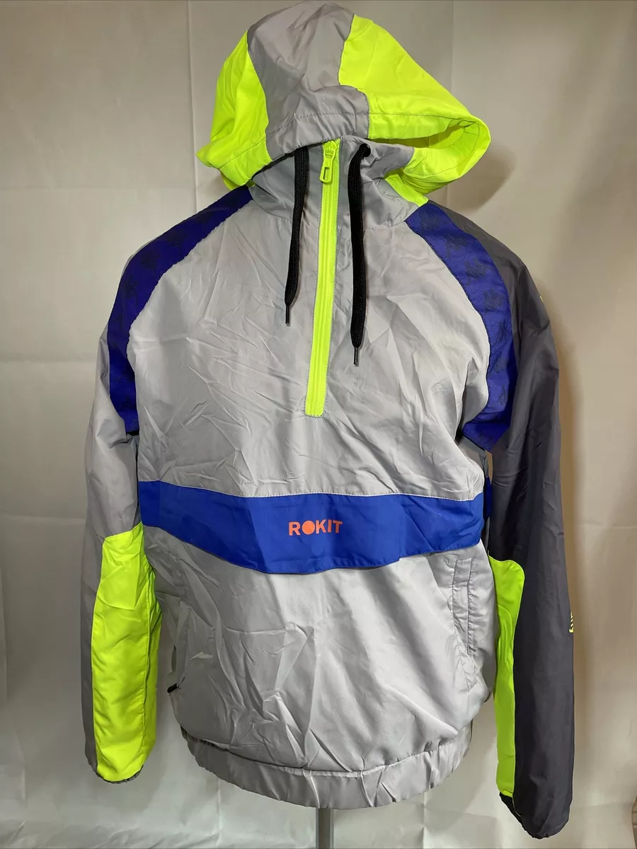 Kappa X Rokit Nightwing Anarok Jacket Sz Small Yeezy Jordan