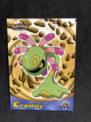 Pokemon Advanced card Cradily