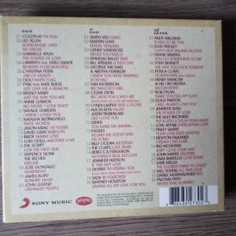 IT HAD TO BE YOU Ultimate Love Songs  (Coldplay, Sade, Simply Red, Dido.) (3CDs) - Bild 2 von 2