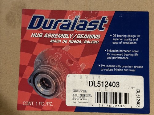 đŸ”¥DURALAST Rear WHEEL BEARING Hub w/ABS for Toyota Matrix Corolla Pontiac Vibe 2 - Picture 2 of 2
