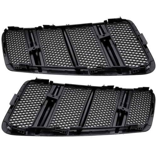 Pair Front Hood Vent Air Mesh Grille Trim Cover Fit For Mercedes W166 GL/GLE/GLS - Bild 3 von 9