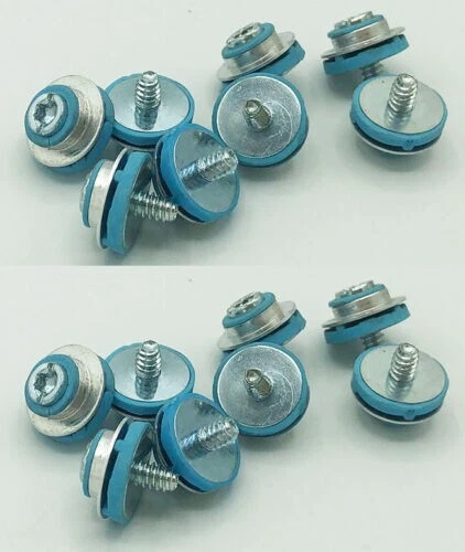 16x HP Hard Drive Mounting Screws 6000 6005 Pro 8000 8100 8200 Elite Blue/Silver