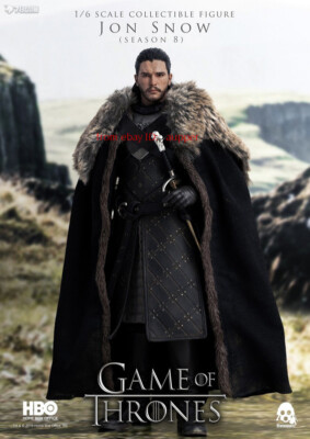Threezero 3a Figzero Series 1/6 Game Of Thrones Jon Snow 2.0 Season 8 Action NEW